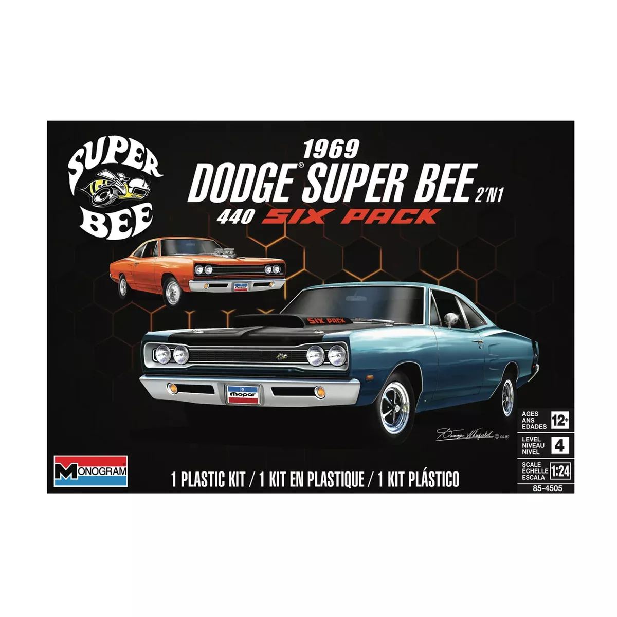 1/24 69 Dodge Superbee 2n1