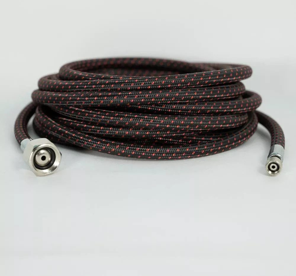 10' Braided Air Hose Assembly with Coupling