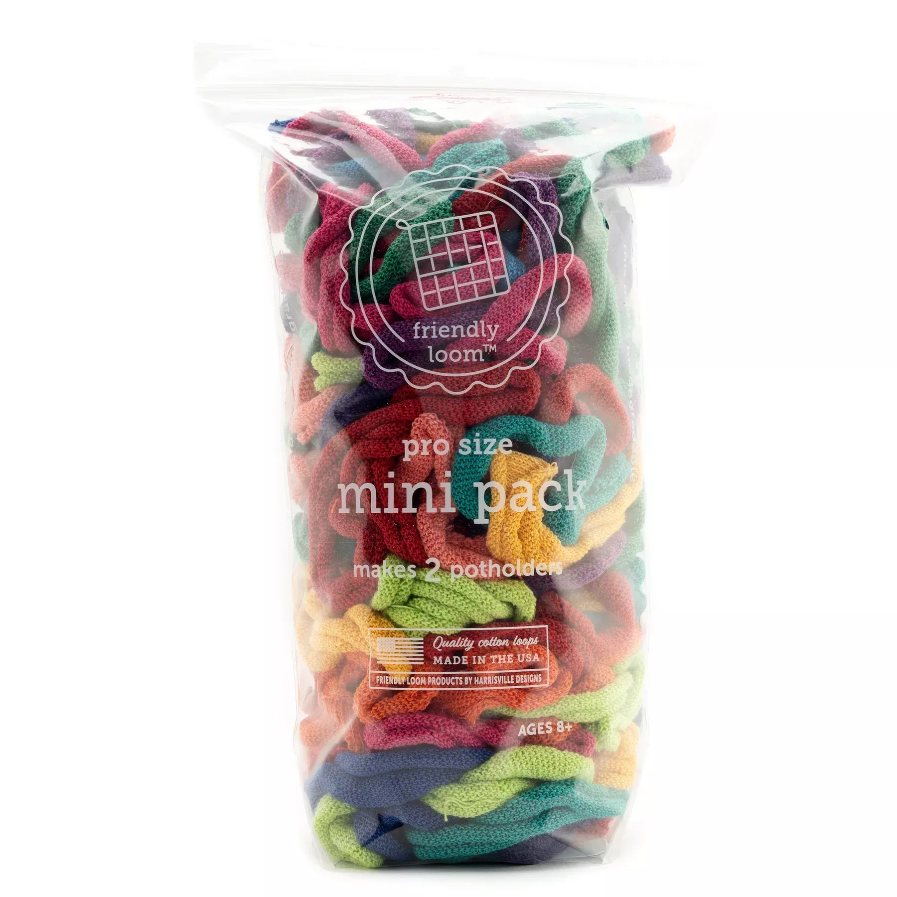 10" Potholder Loom Loops (PRO Size)