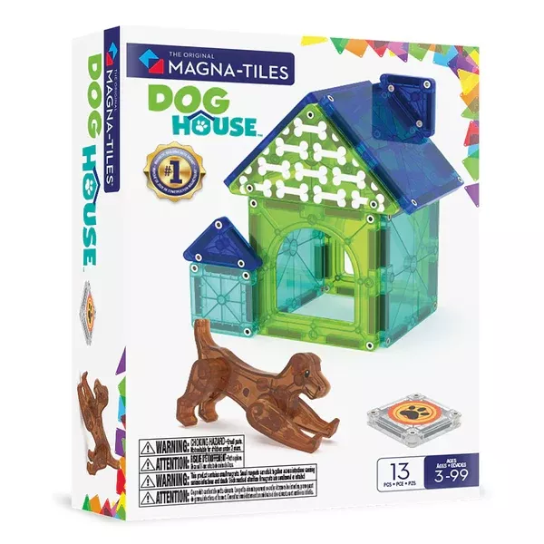 13pc Magna Tiles Dog House