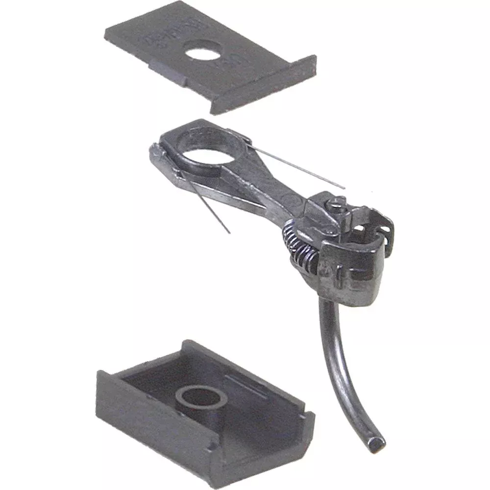 #149 HO Scale 140-Series Whisker Metal Couplers with Gearboxes - Long (25/64") Overset Shank