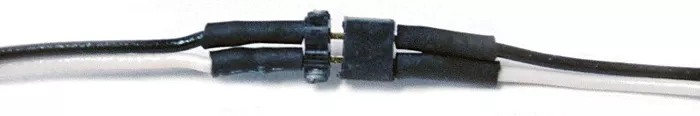 2-Pin Micro Connector .098 x .06 x .12" with 6" Wire Leads