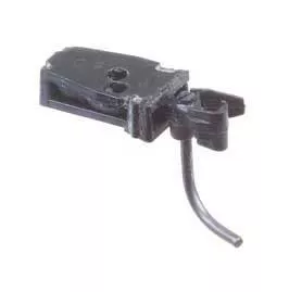 #714 Plastic Knuckle Coupler, Black, Kadee HOn3