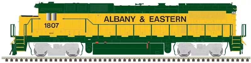 Albany & Eastern #1807 GE Dash 8-40Bwith Sound