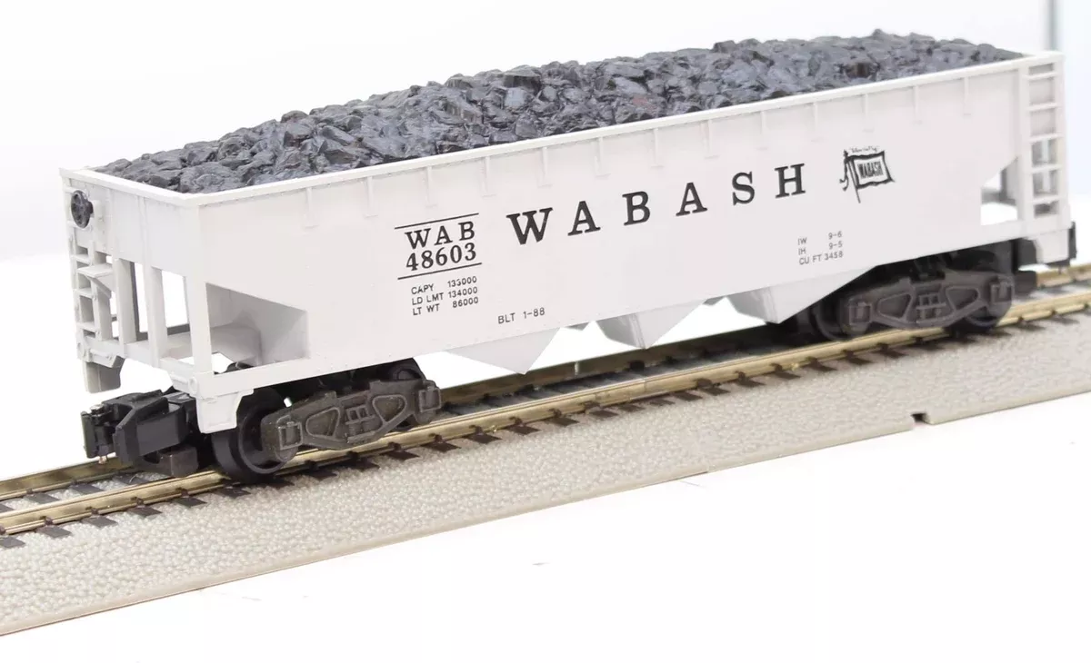 American Flyer 6-48603 WABASH Hopper S Scale Like New