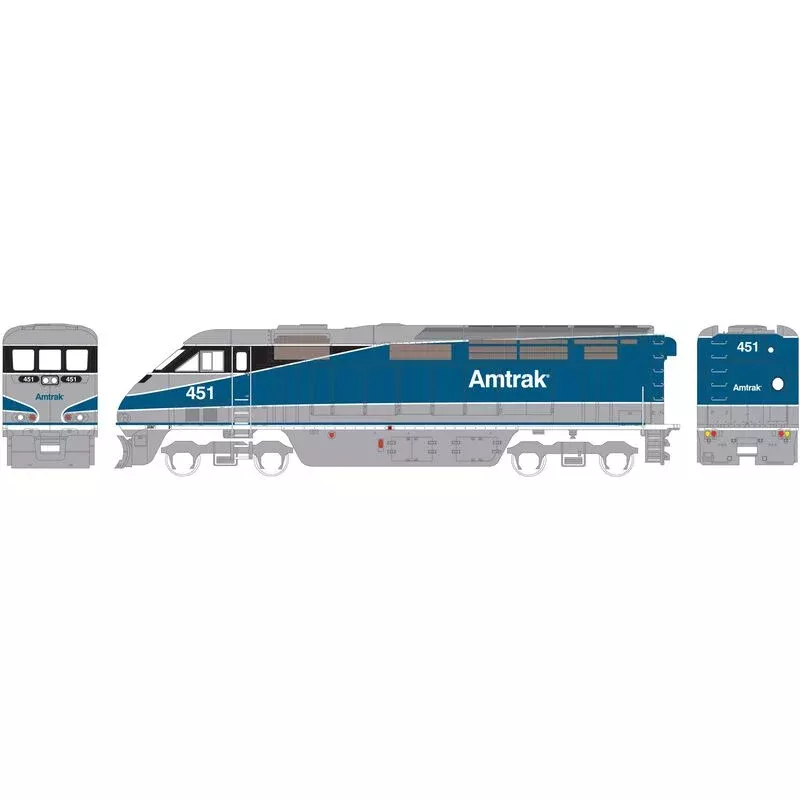 Amtrak (AMTK) #451 F59PHI