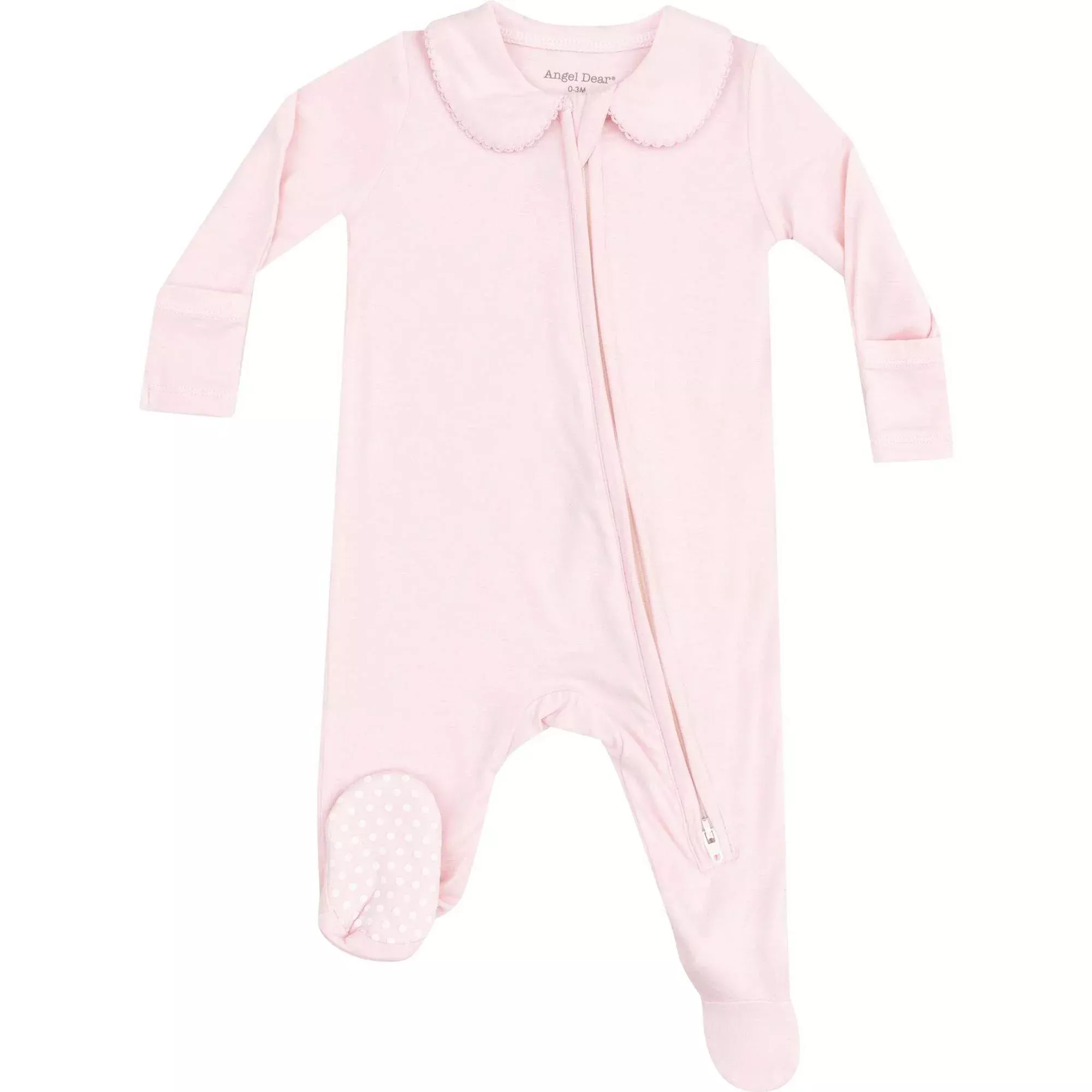 Angel Dear Pink Peter Pan 2 Way Zipper Footie