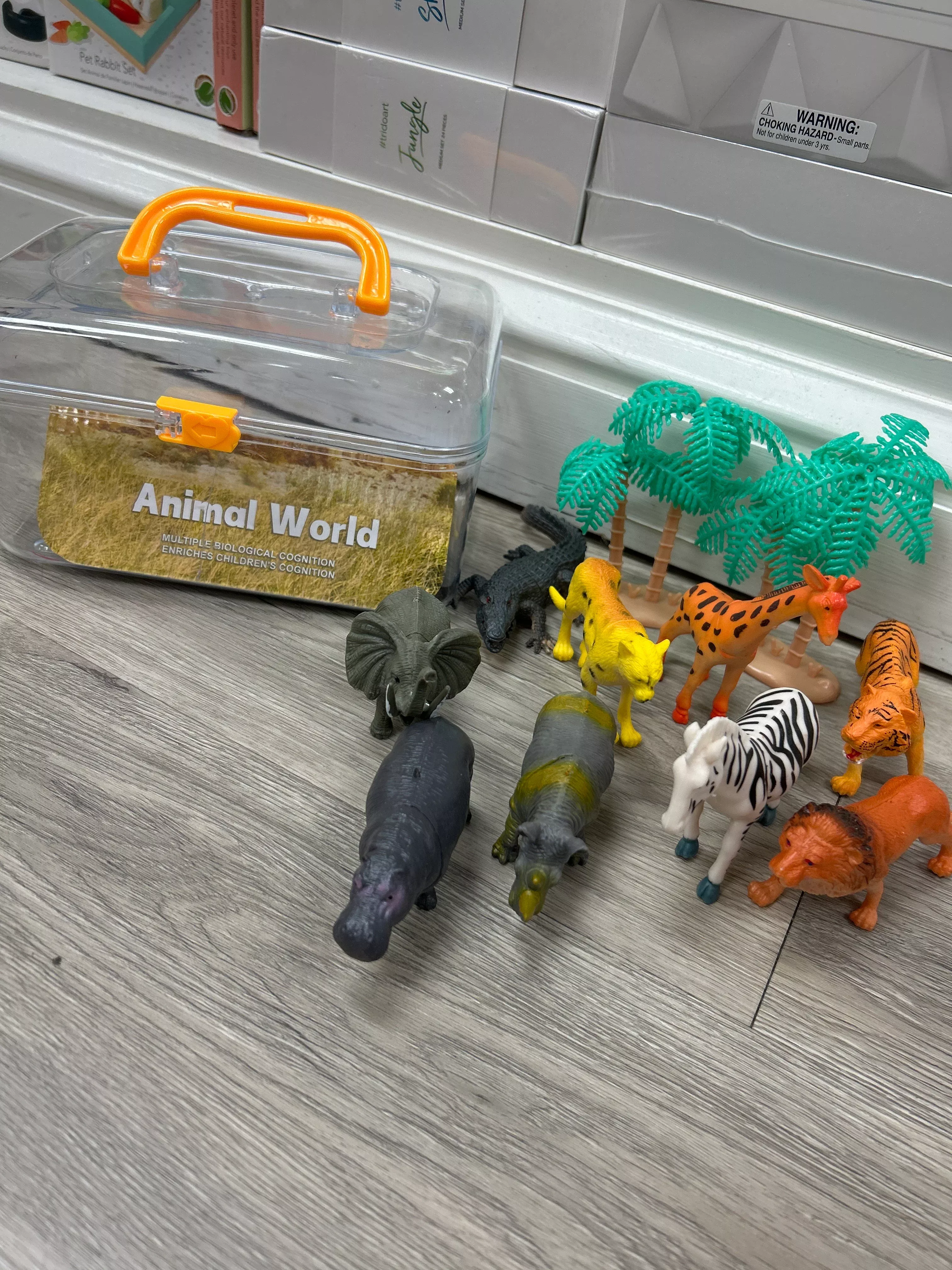 Animal Kingdom Playset Clear Box