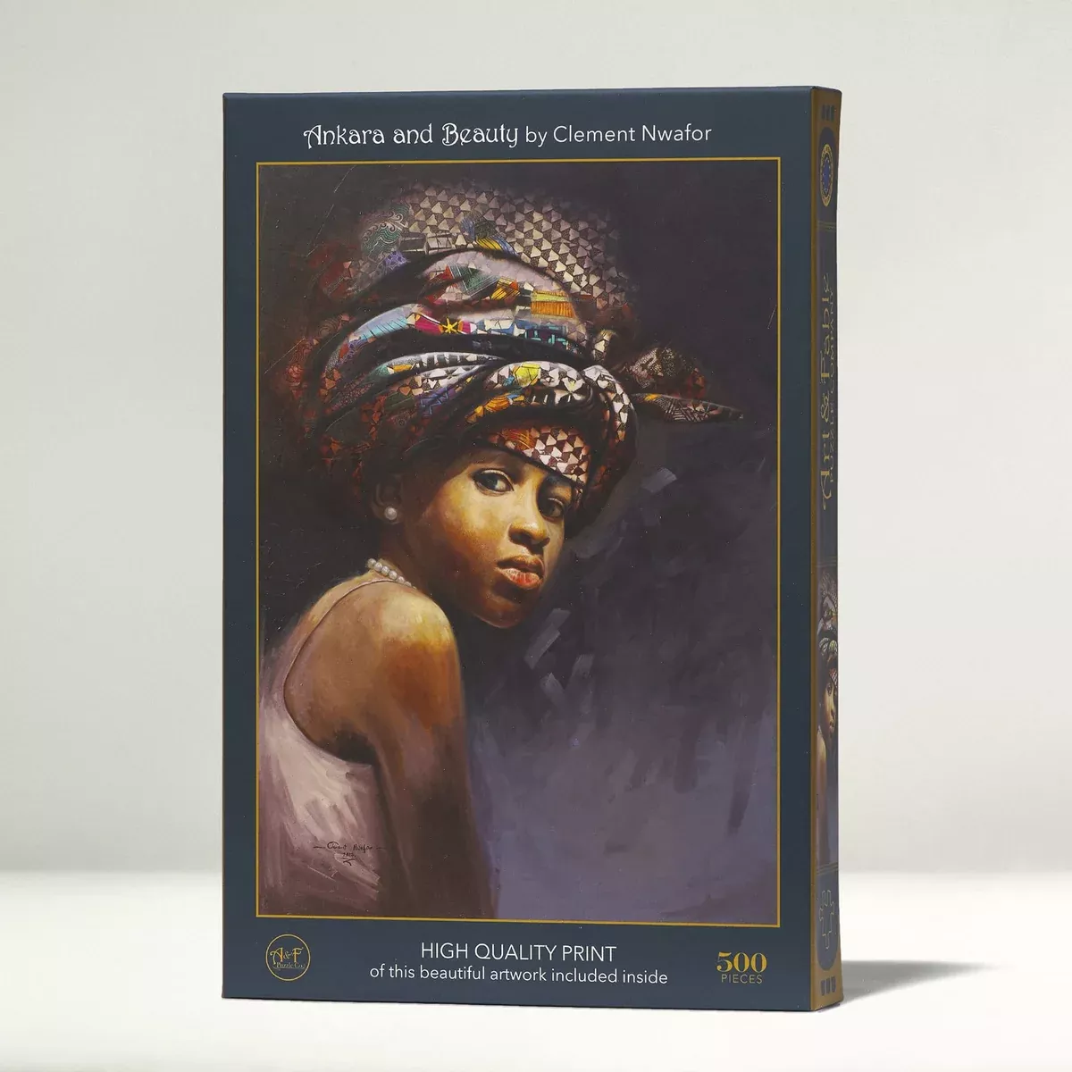 Ankara and Beauty by Clement Nwafor (500 Piece) Puzzle