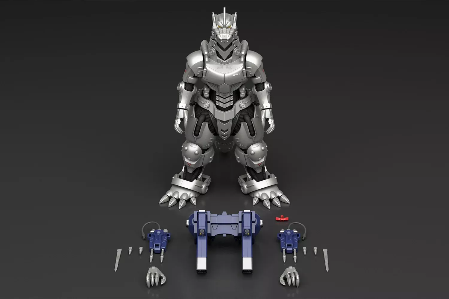 Aoshima ACKS No. GO-01 Godzilla Against Mechagodzilla MFS-3 Kiryu Mecha Godzilla Model Kit