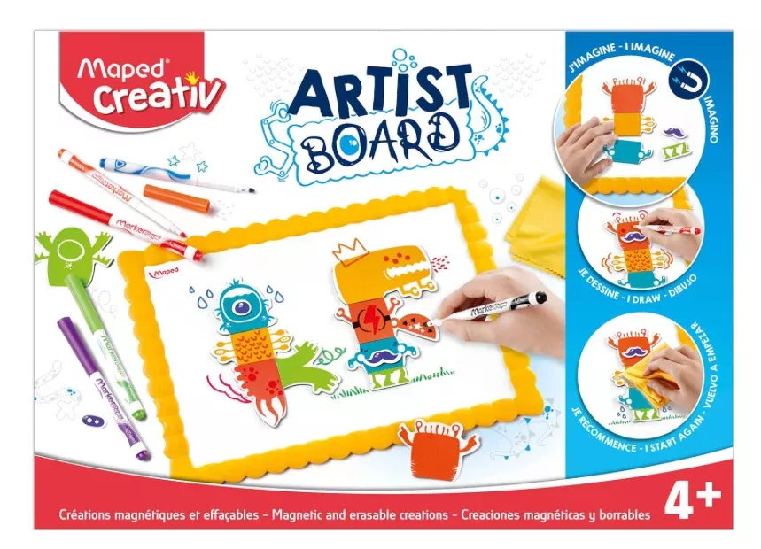 Artist Board - Magnetic & Erasable Creations