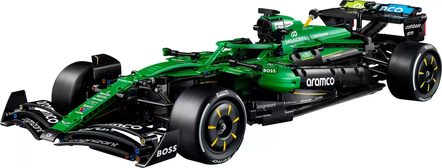 Aston Martin Aramco AMR25 F1 Car LEGO Technic 42240