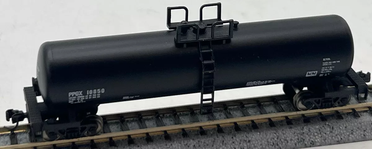Athearn ATH17613 N GATC 20,000-Gal Acid Tank PPGX #10850 N SCALE kadee style couplers metal wheels Like New