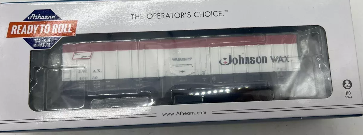 Athearn ATH18421 Johnson Wax NACC 50' Boxcar 49039 HO SCALE NEW