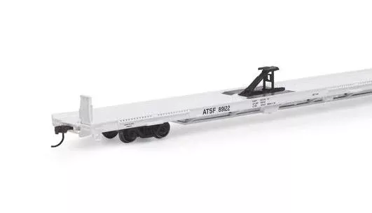 Athearn ATH27659 RTR 85' TOFC Flat, Santa Fe SF #89122 HO SCALE NEW