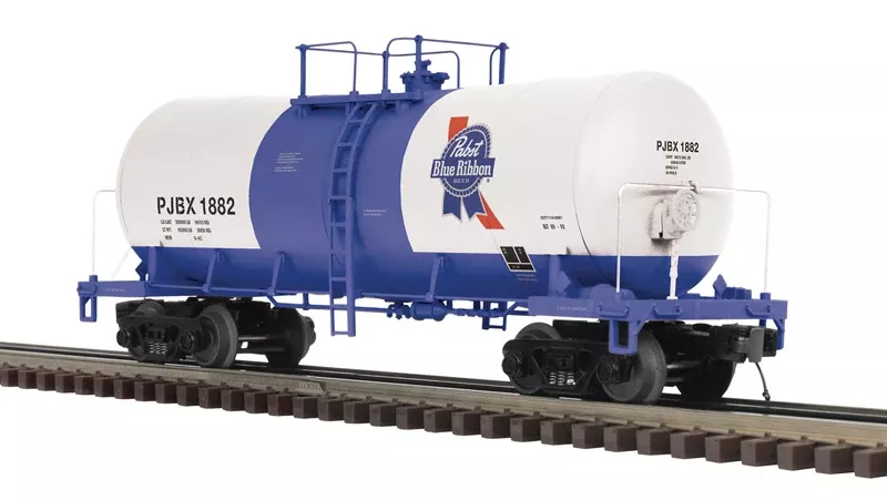 Atlas 3001760-2 Pabst Blue Ribbon PJBX Funnel Flow 3 Rail Tank Car #1950 limited O Scale NEW