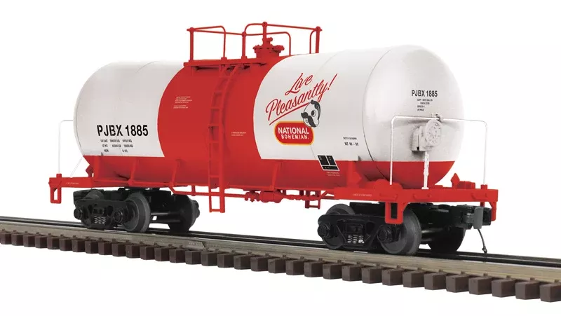 Atlas 3001761-1 National Bohemian PJBX Funnel Flow Premier 3 Rail Tank Car #1885 limited O Scale NEW