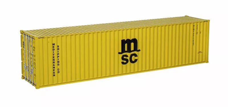 Atlas 3002585-1 MSC 40' High-Cube Container limited O Scale NEW