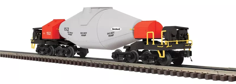 Atlas 3007117-2 ISG Premier Hot Metal Car with Flickering Molten Load Silver/Red #153 limited O Scale NEW