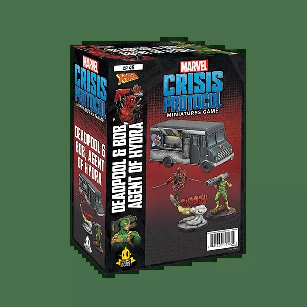Atomic Mass Games - Marvel Crisis Protocol: Deadpool and Bob, Agent of Hydra Character Pack