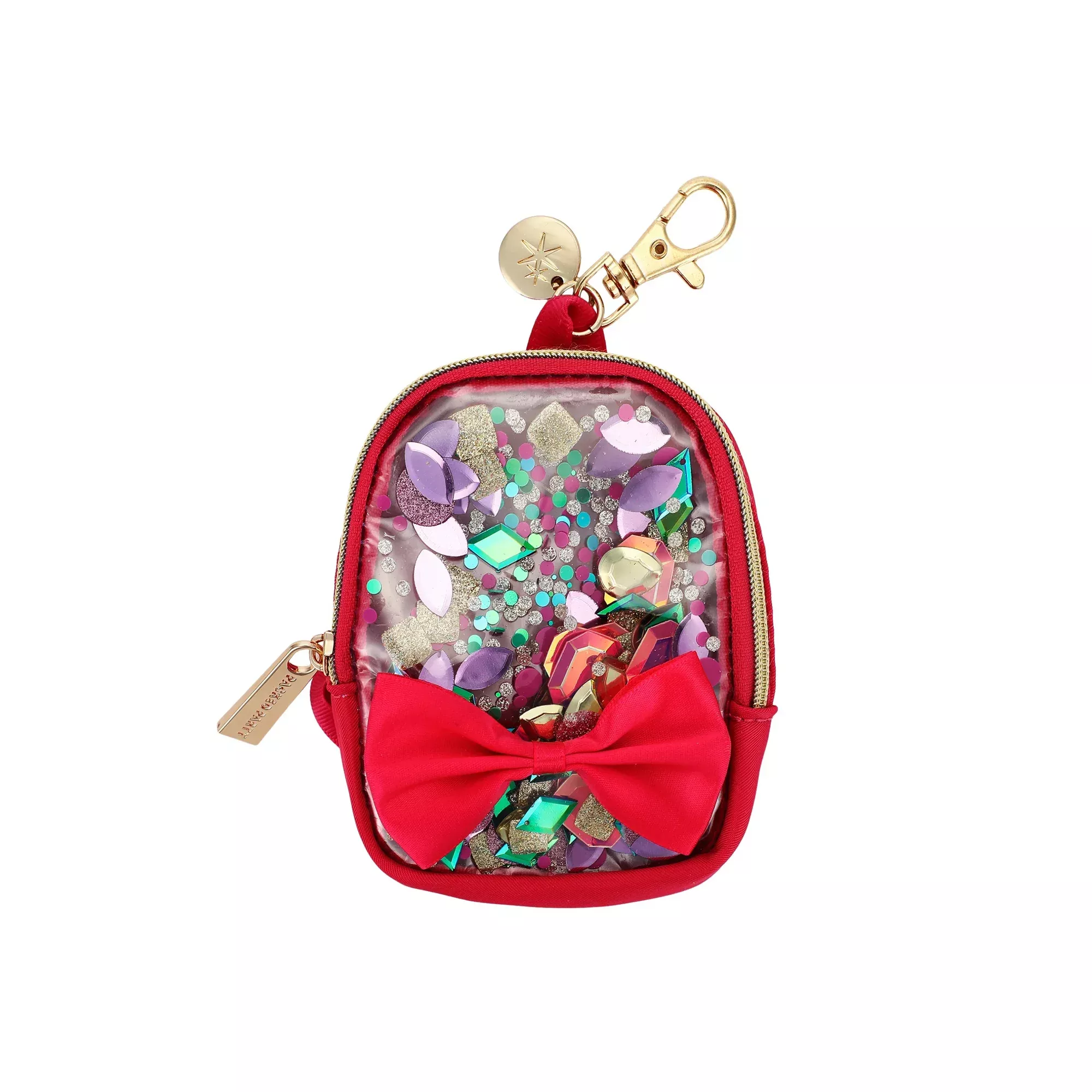 Audrey Mini Confetti Backpack Bag Charm