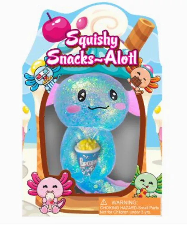 Axolotl Squishy Snacks