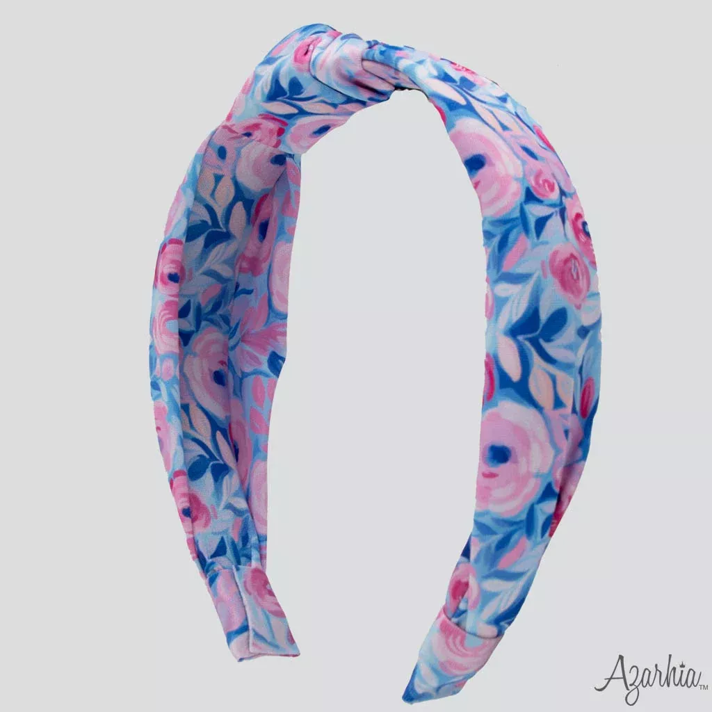 Azarhia Knotted Headband - Blooming Petals