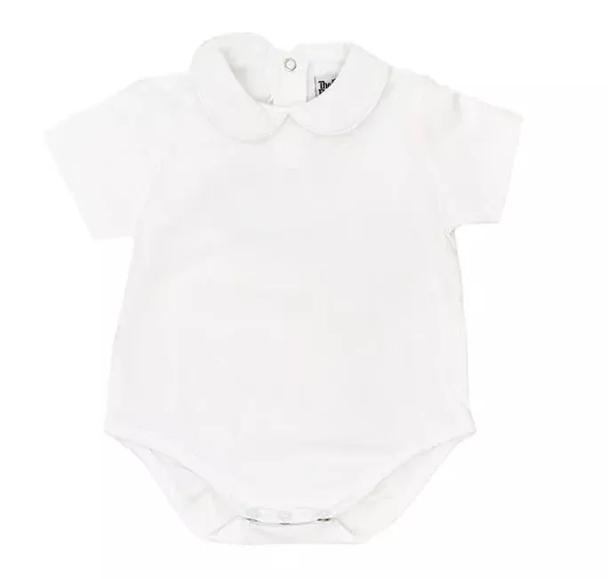 Bailey Boys Peter Pan S/S Knit Onesie