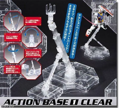 Bandai Action Base 1 Clear Color