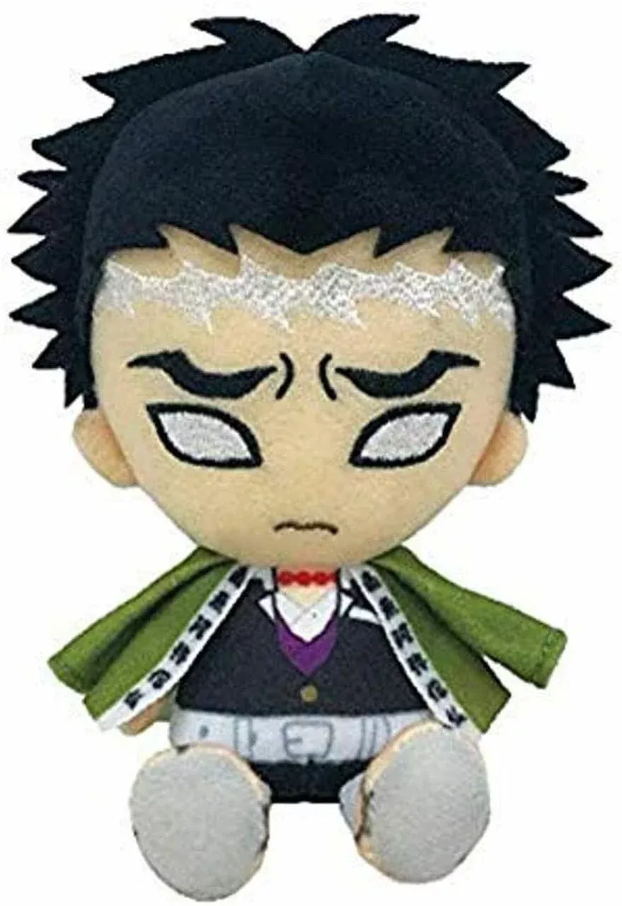 Bandai Chibi Plush Demon Slayer: Kimetsu no Yaiba Gyoumei Himejima