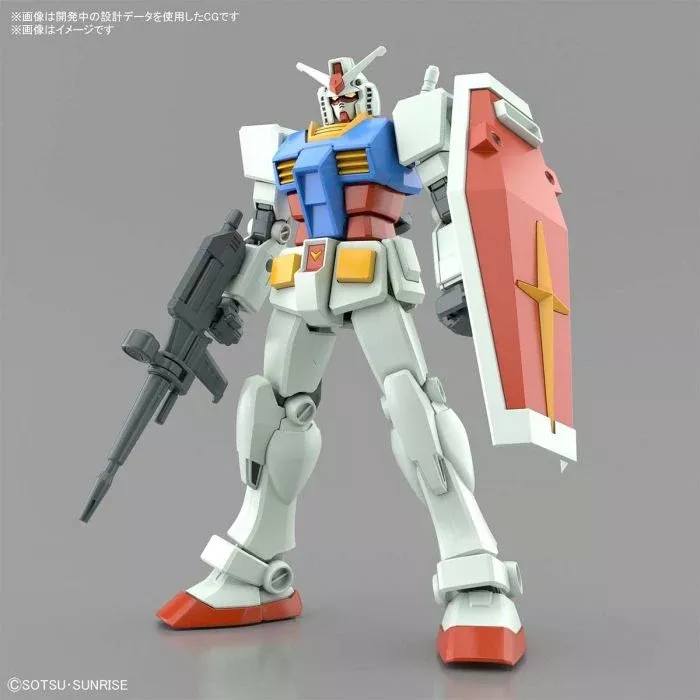 Bandai - Entry Grade: RX-78-2 Gundam [Full Weapon Set] 1/144