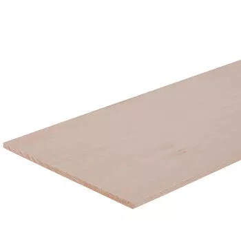 Basswood Sheet 1/8 x 4 x 24" BNM3264