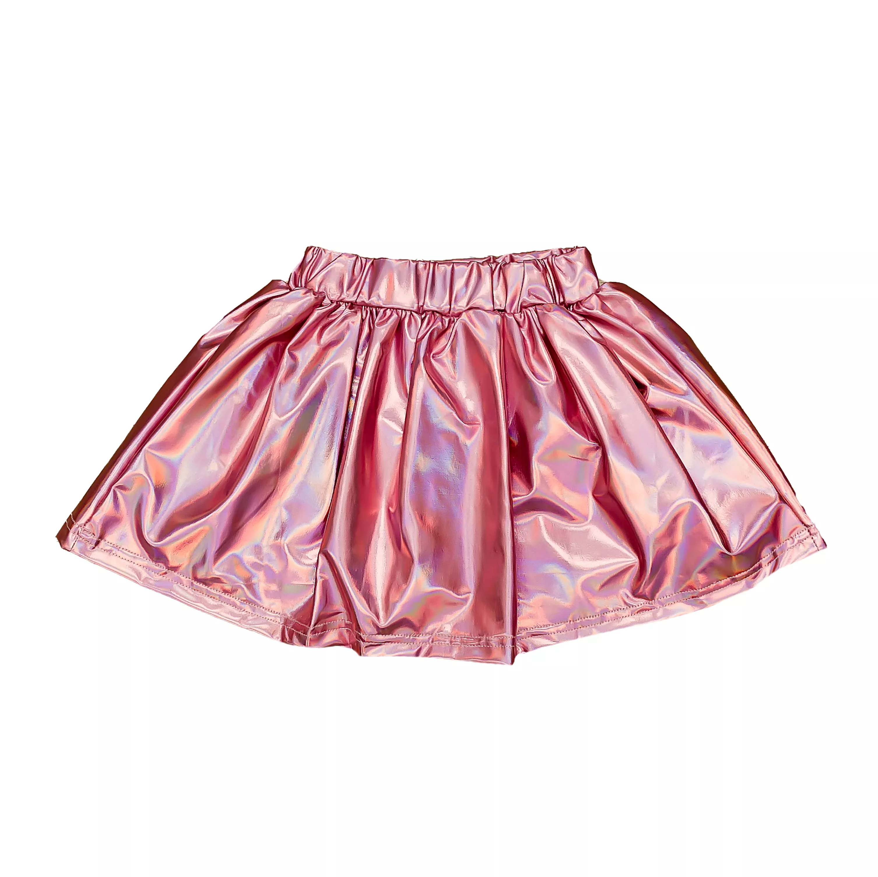 Belle Cher Light Pink Metallic Skort
