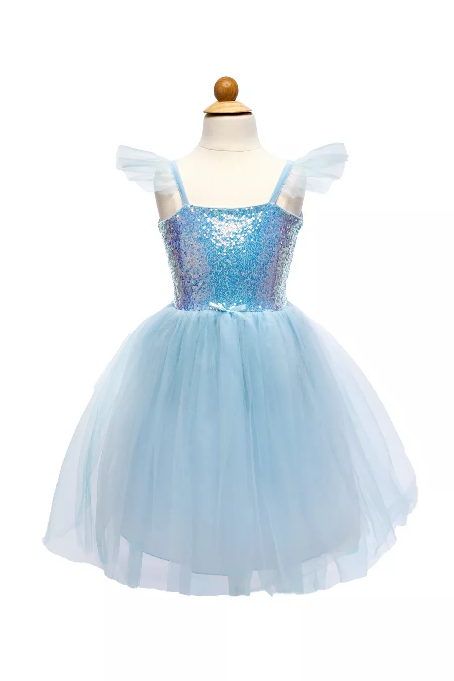 Blue Sequins Princess Dress 5-6