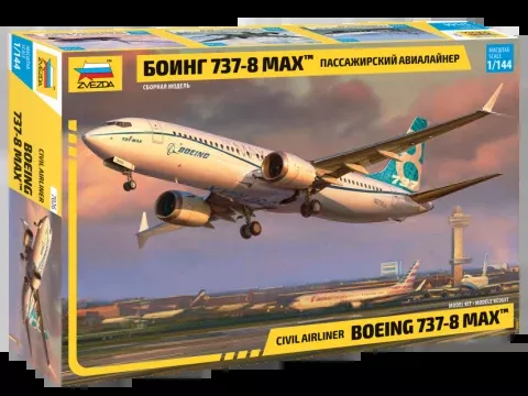 Boeing 737-8 MAX 1/144 Scale Plastic Model Kit