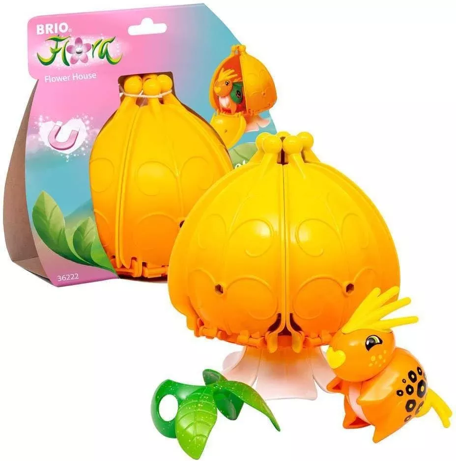 BRIO Flora Marigold Flower House Playset with Mobile Figure