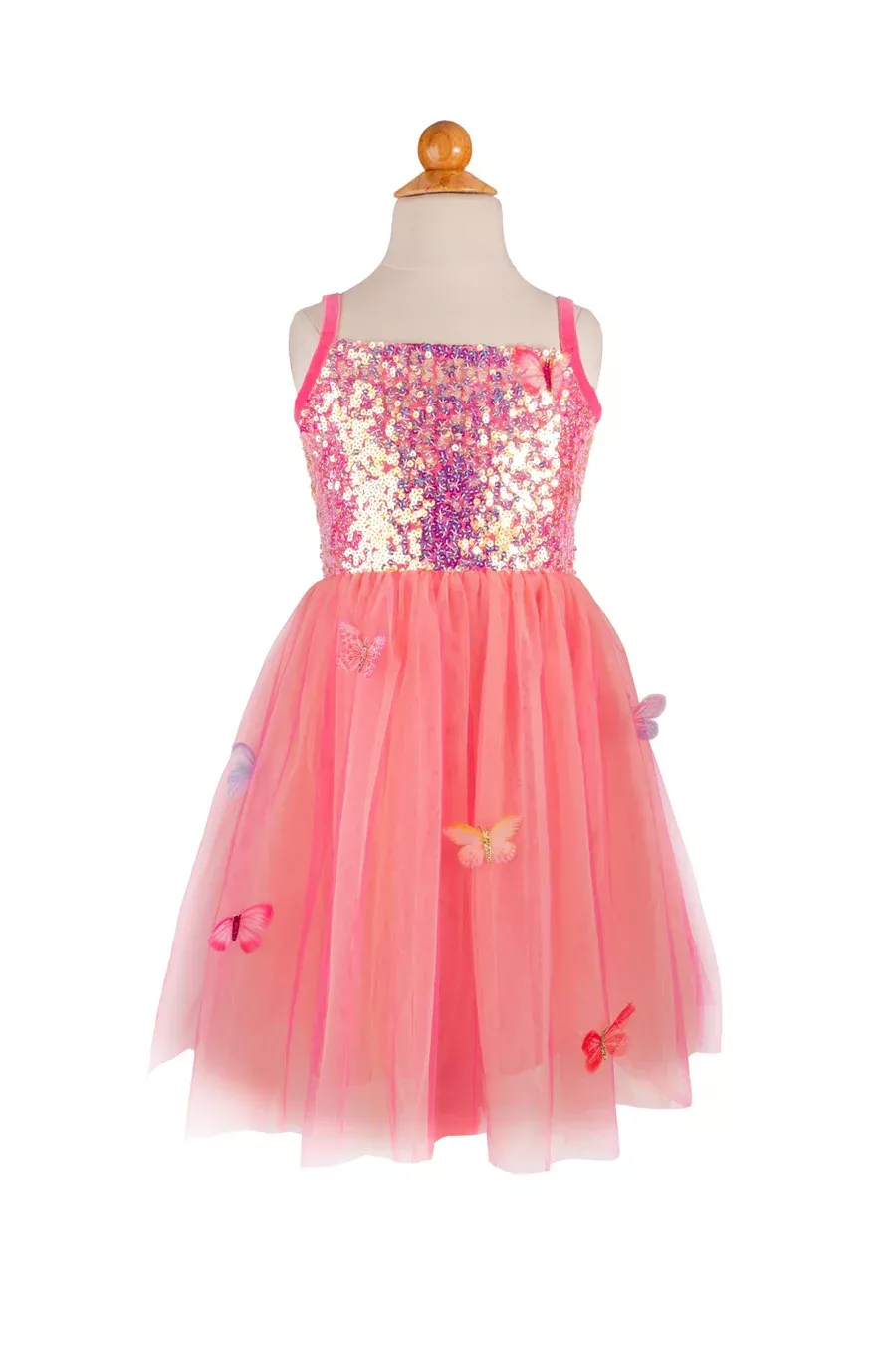 Butterfly Bliss Dress - Hot Pink