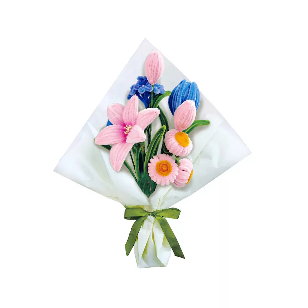 Chenille Flower Bouquet Kit - Mix 1