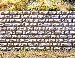 Chooch 8314 Cut Stone Retaining Wall Large 6-3/4 x 3-1/2"