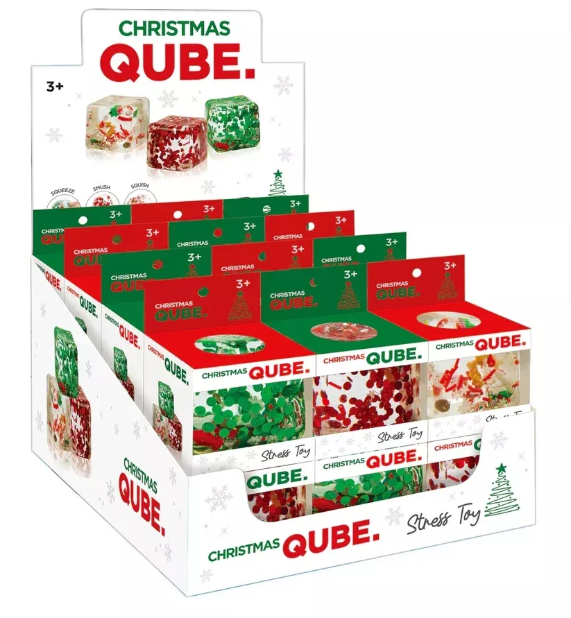 Christmas Qube Squishy (Assorted)