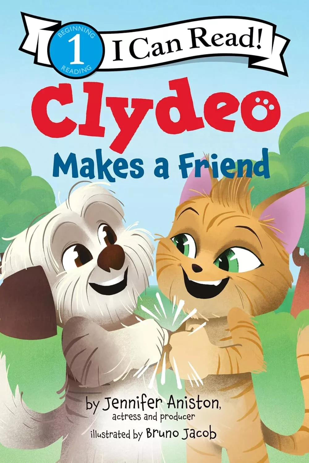 Clydeo Makes a Friend Jennifer Aniston I Can Read Book