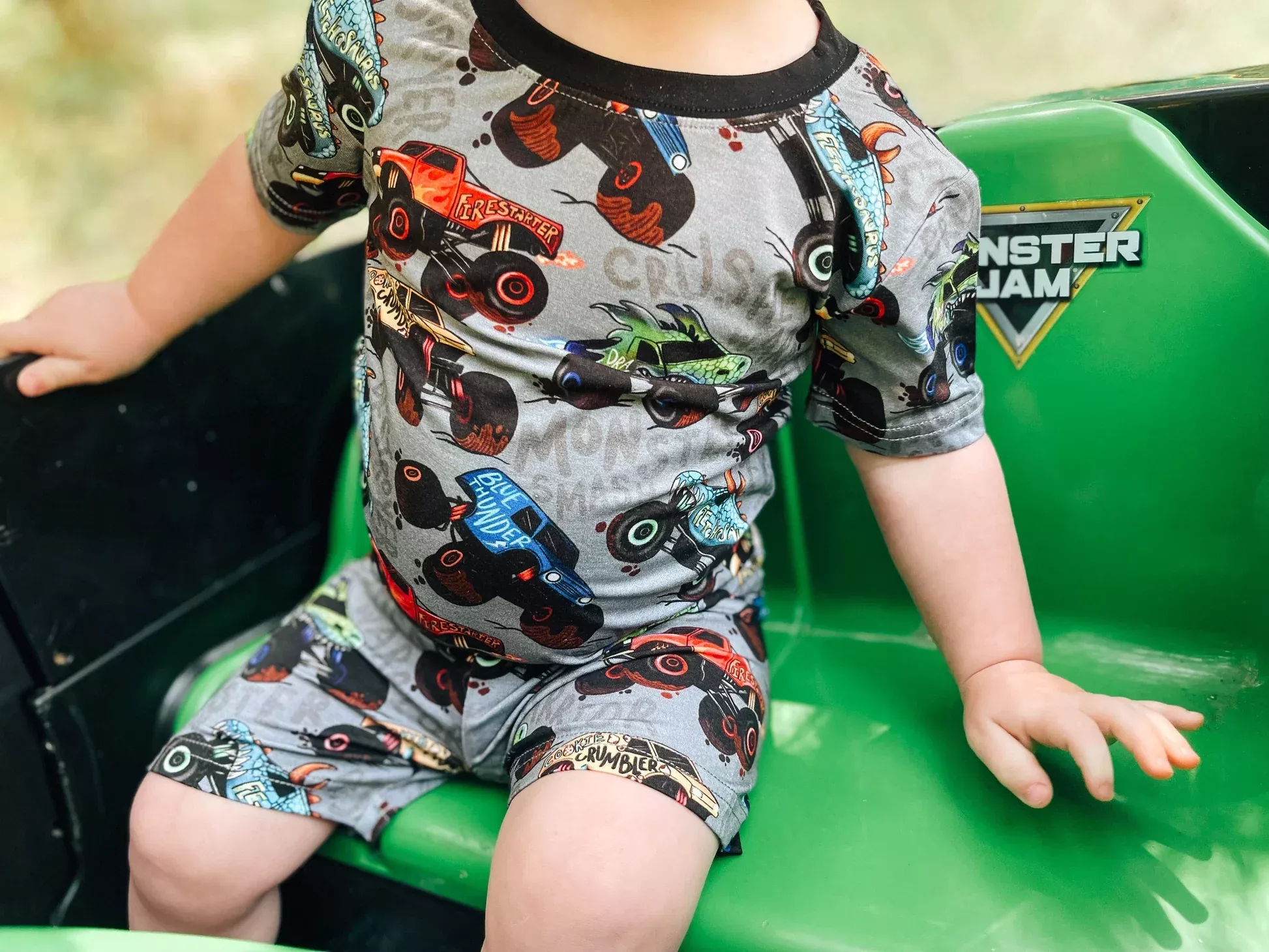Core Collection- Monster Jammies 2pc Short Set