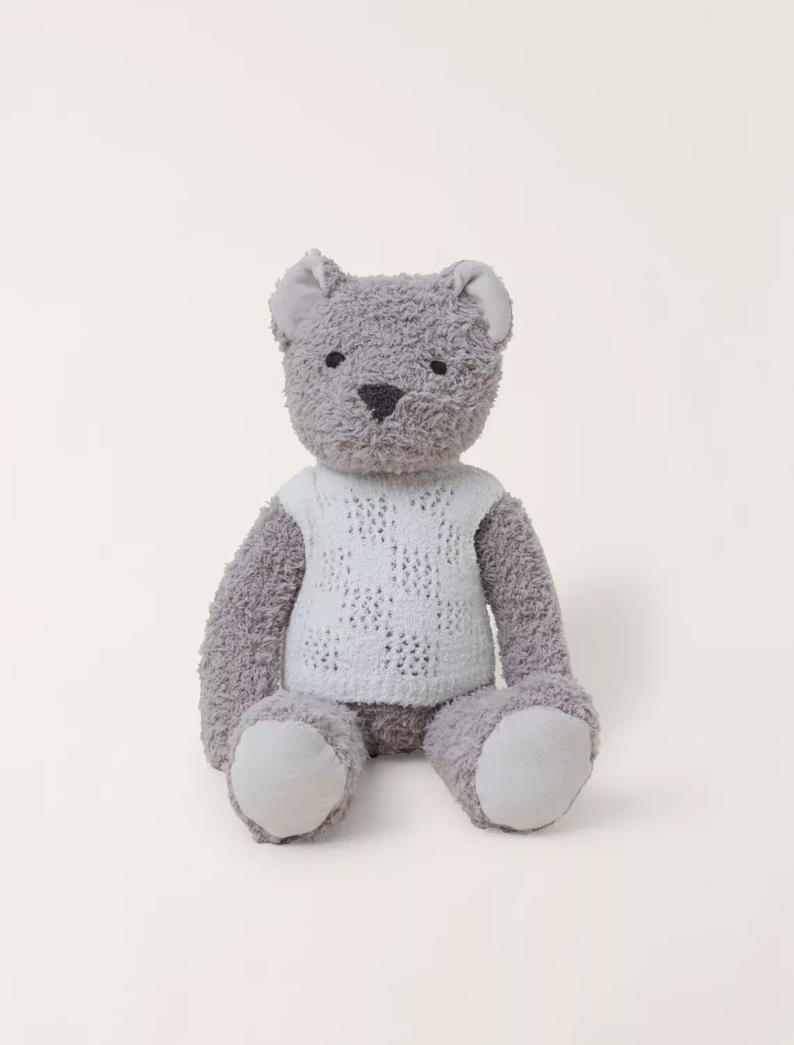 CozyChic Bear Buddie w/vest- Taupe Cream
