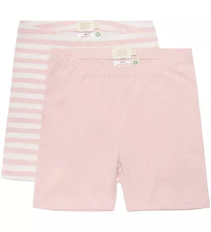 Creamie Pink Cotton Shorts