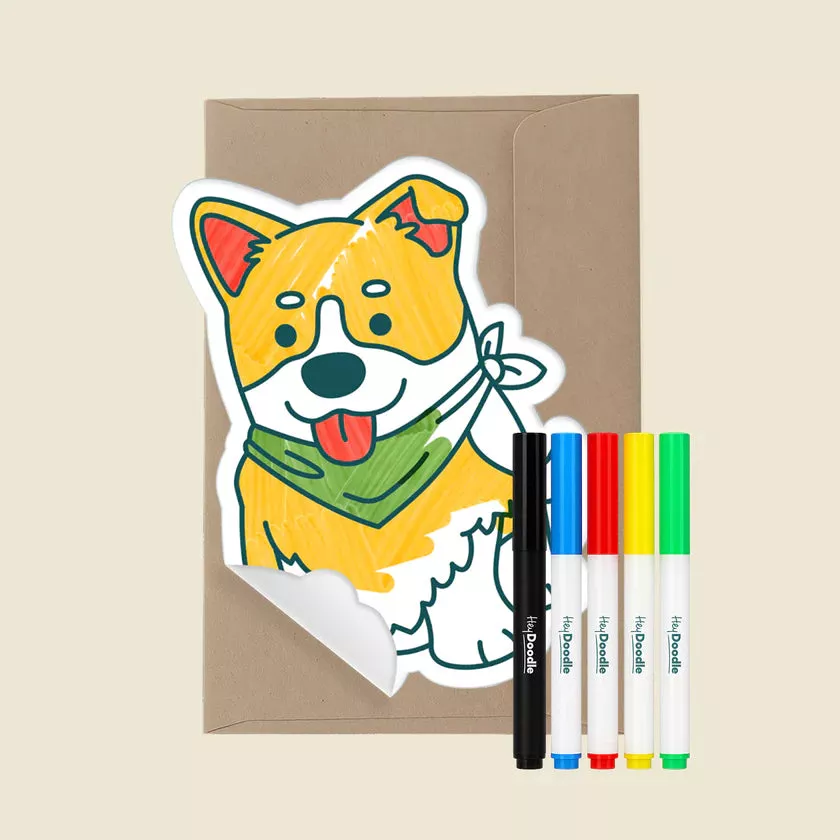 Dennis the Dog - Forever Greeting Card