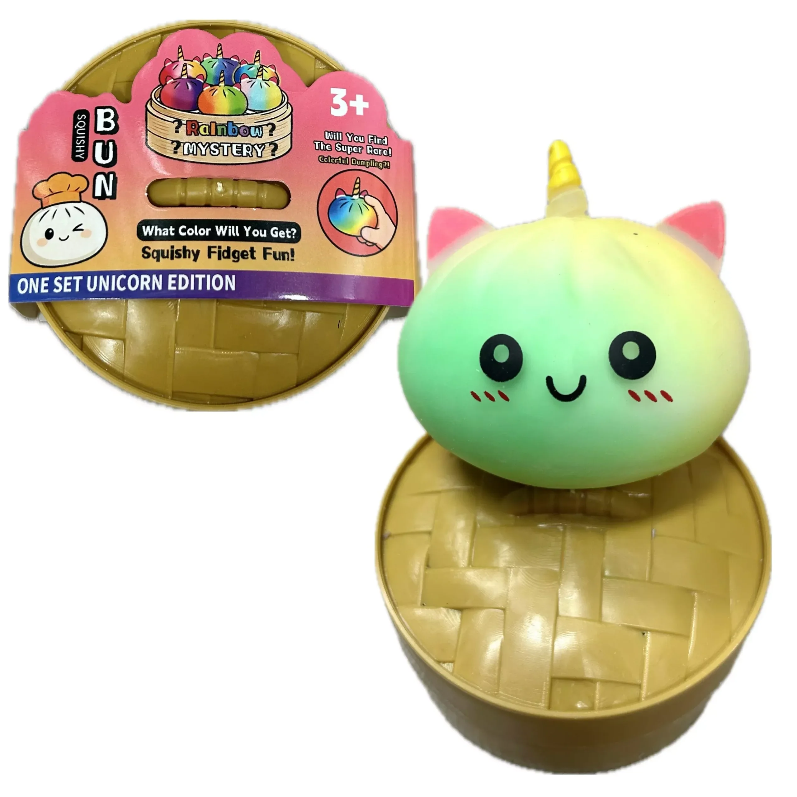 Dough Doughs Dumpling Squish Rainbow Unicorn