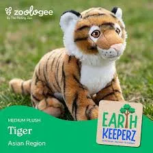 Earth Keeperz 10" Plush Tiger