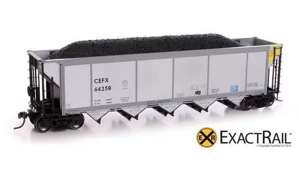 ExactRail EE-1308-11 Johnstown America AutoFlood ll Hopper - CEFX HO SCALE Like New