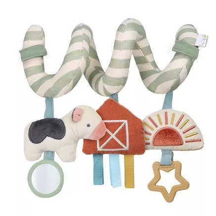 Farm Bitzy Bespoke Itzy Bitzy Spiral Car Seat Activity Toy