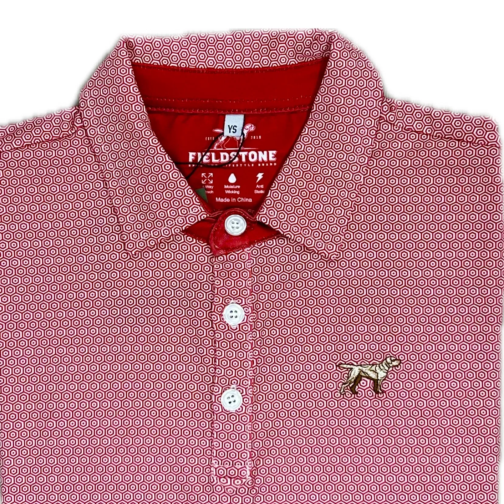 Fieldstone Youth Diamond Polo
